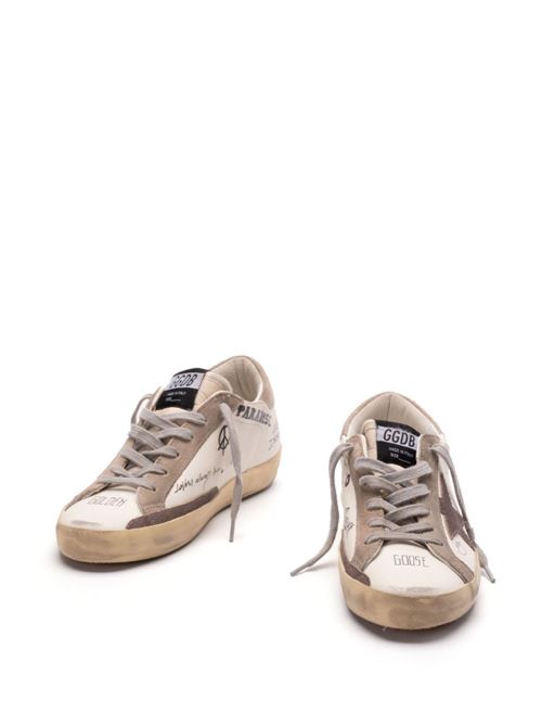 White/taupe sneaker Golden Goose | GWF00101F00623111940